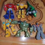 Hasbro mcd transformers figure. optimus transformers Prime, grimlock etc.