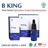 BKING B KING BRAINKING PLUS Original Vitamin Herbal Nutrisi Otak Anak Speech Delay 1 Box Isi 1 Botol