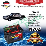 Münster Robust MF CMF N70Z | N70ZR | NX120-7R | 95D31R (75AH) Car Battery Bateri Toyota Crown 2.2 2.
