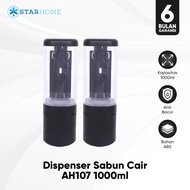 StarHome Liquid Soap Dispenser 1000ml Liquid Soap Dispenser Sanitizer Lotion Shampoo AH107-2