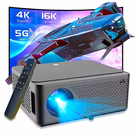 Meterle Z1 Home Smart 4K Ultra HD Projector Bedroom Living Room 6000 Lumens Projector Led 1080P Lcd 