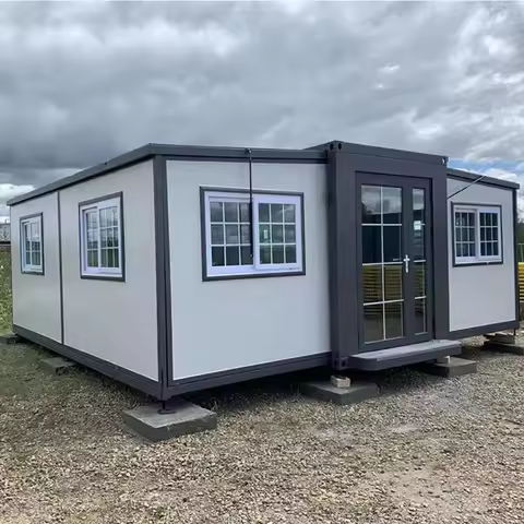 20FT 30FT Expandable Container Coffee Shop 40FT Prefabricated Shipping Container Homes Expandable Co