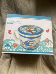 7-11 Mofusand 鯊魚貓炸蝦杯麵陶瓷碗連蓋