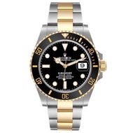 Rolex Rolex Submariner (Reference 126613). A yellow gold stainless steel automatic wristwatch with d