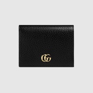 GUCCI GG กระเป๋าสตางค์ใส่บัตร LEATHER CARD CASE WALLET