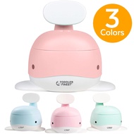 3-in-1 Whale Potty Training Seat - Portable Toddler Toilet Chair Step Stool - Backrest, Splash Guard