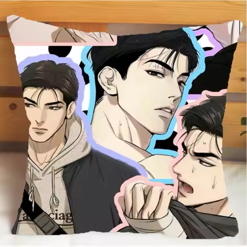 Korean Comic Manwha Jinx HD Poster Double-sided Printing Pillowcase Jae-kyung, Jindan Photo Home Sof
