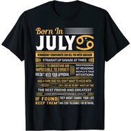 July Birthday Gifts - Born In July Great Gift Tee Fashion Men T-Shirt Xs-3Xl