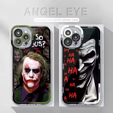 DC Movie J-Joker Phone Case for Apple iPhone 15 Pro Max 13 14 Plus 12 Mini 11 Pro XR 8 SE 7 6S XS MA