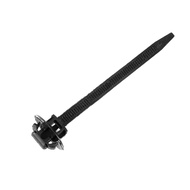【SUITU】100 ชิ้นรถสาย Tie Clamp สำหรับ Zip Tie Wrap Push Rivet คลิปสายไฟสายรัด【New & Improved Upgrade