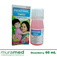 Tempra Paracetamol Syrup Strawberry 60 mL