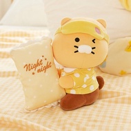 KAKAO FRIENDS Night Night Choonsik Pajama &amp; Pillow Baby Doll Little Cushion Soft Toys Plush Stuffed Toy