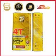 96 JUSTIN JARELL 4T MOTORCYCLE ENGINE OIL 10W40 10W50 FULLY SYNTHETIC / ENGINE OIL (1.2L)