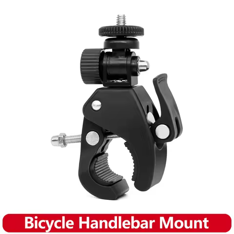 Bicycle Handlebar mount Bike Holder For GoPro Hero 13 12 11 10 9 Insta360 SJCAM SJ4000 AKASO DJI Osm