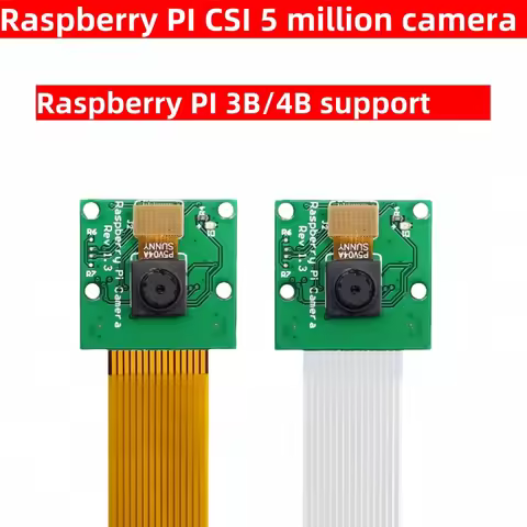 The Raspberry PI Camera V2 5 million CSI video interface supports 3b+/4B Camera Module V2 3 Wide NoI