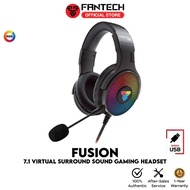 Fantech Fusion HG22 Gaming Headset | RGB Lighting | Virtual 7.1 Surround Sound | Detachable Mic