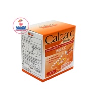 Calza C Powder 1500mg (1กล่อง/30ซอง) แคลซ่า ซี แคลเซียม (ผลิตภัณฑ์เสริมอาหาร) ข้อ,กระดูก #รสส้ม