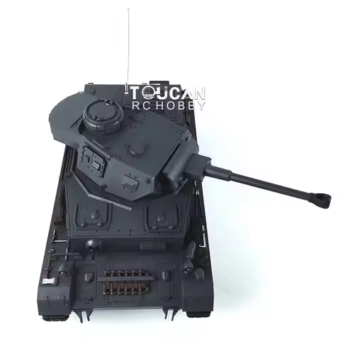 Heng Long 1/16 7.0 Plastic FPV Panzer IV F2 Radio-controlled Tank 3859 Steel Gearbox 360° TH17397-SM