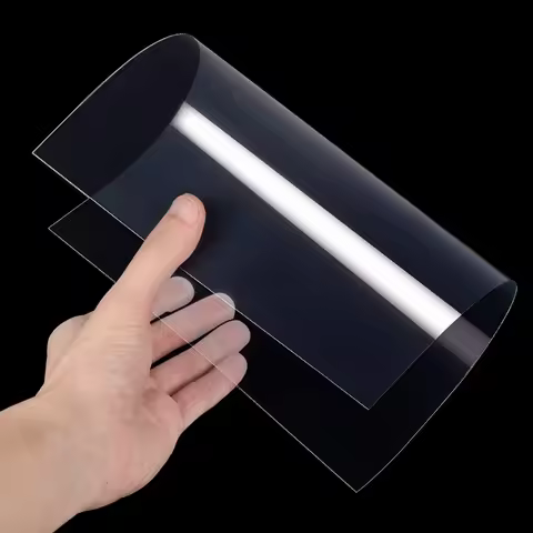 High Transparent PET Film, Heat Resistant, Clean Film Sheet, Plastic Sheet for Hand Made Materials 0