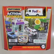 Matchbox action drivers fedex package center express delivery new buevo nouveau novo 2023 fed ex dri
