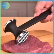 AA Steak Hammer Mallet Double-Sided Zinc Alloy Meat Tenderizer Meat Pounder Maximizes Food Flavor Me