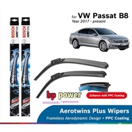 Bosch Aerotwin Plus Multi Clip Wiper Set for Volkswagen Passat B8 (24"/19")