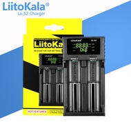 LiitoKala Lii-S2 18650 26650 16340 14500 Lithium Battery Charger