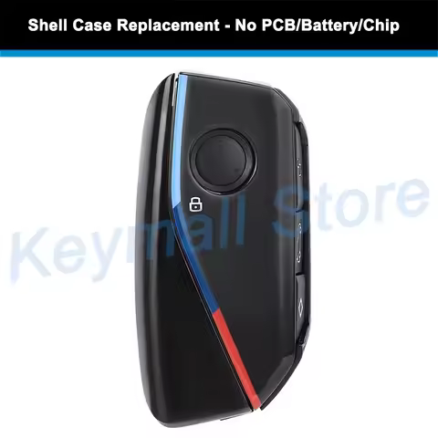 KEYECU Smart Remote Car Key Shell Case With 3+1 4 Buttons for BMW X1 U11 I7 G70 X7 Lci 320i F20 U06 
