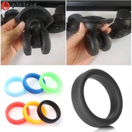 PINLESG 2Pcs Luggage Wheel Ring, Flexible Thick Flat Rubber Ring, Durable Stretchable Diameter 35 mm Silicone Wheel Hoops Luggage Wheel