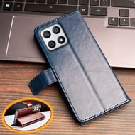 For Huawei Honor X30i 5G TFY-AN00 Vintage Classic Leather Wallet Case Flip Notebook Cover Magnetic C