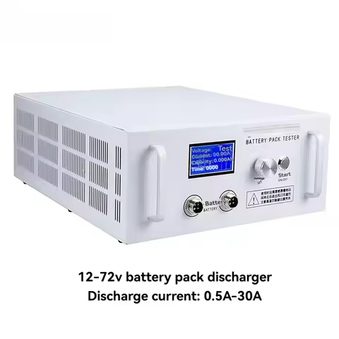 EBD-B30H Battery Pack Capacity Tester 12V-72V High Current Discharge Tester 30A Can Record Online