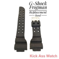 sinobi watch ↂ✔☇Fit G-Shock Frogman DW8200 Replacement Watch Band. PU Quality. Free Spring Bar.