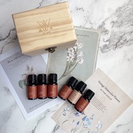 【Mudoh沐朵】100%天然植萃精油禮盒 【10mlx6+收納木盒】