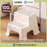 Citylife Kids Step Stool Bathroom Foot Stool Children Step Ladder Hold Up To 80KG