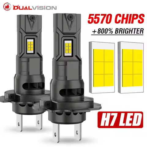 LED H7 CANBUS Car Headlight 6000W H4 H1 H11 9005 HB3 9006 HB4 9012 Auto Lights Wireless Spotlight Tu