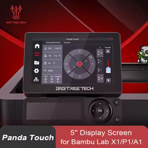 BIGTREETECH Panda Touch Screen 5 Inch Display Touch Custom UX&UI Multi-Printer Wireless Control 3D P