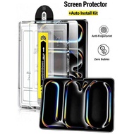 To Easy Install Tempered Glass For Ipad Pro 11 13Inch Ipad11 2025 A16 Air M3 M4 Mini A17pro HD