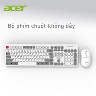 Acer Bộ bàn phím và chuột không dây Bộ chuột bàn phím chơi game văn phòng phím cơ cảm giác nhẹ âm th