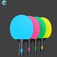 Improved Handle Design Table Tennis Racket 7 Ply wood Bat FL Long handl Colorful