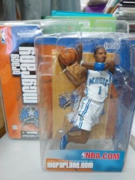 美國運動 體育偶像 籃球明星 收藏品  奥蘭多魔術 麥基迪 人偶模型公仔玩具 ~ USA McFarlane basketball sports NBA player figures toy mode