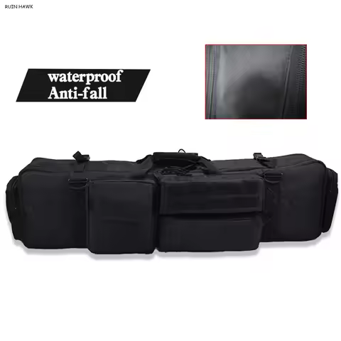 Military Tactical Gun Airgun Combat Shooting Bag Outdoor Sports Hunting Molle Pouch Carrying Rifle N