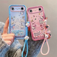 Case Tecno Pova Slim 5G Cute 3D Comic Cartoon Plush toys TPU Soft Silicone Women's bracelet holder P