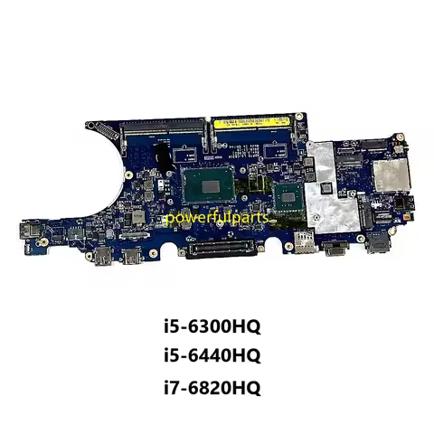 For Dell Latitude E5470 Motherboard ADP70 LA-C831P 0476JC 0792TG 02MMKG i5 i7 Cpu Working Good