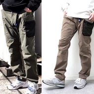 日本預訂 3色選 GERRY JAPAN 戶外機能 多拉鏈口袋 防水面料 配腰帶長褲