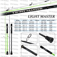 OPASS fishing rod LIGHT MASTER 2 PCS BUTT JOINT JIGGING ROD Opass Light jigging rod