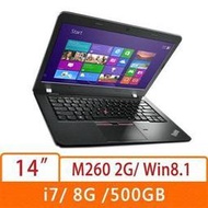 Lenovo ThinkPad 聯想 E450-20DC005PTW 14吋/i7-5500U/8G/500G 72R/