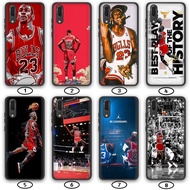 Soft Phone Casing For Huawei Y6s Y6 Pro 2019 Y6 Prime 2018 48P9JI Michael Jordan Protective Case