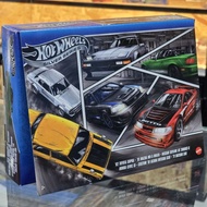 HOT WHEELS JDM SILVER SERIES BOX SET OF 6 TOYOTA SUPRA MAZDA MIATA NISSAN SKYLINE 2000GT-X HONDA SI 
