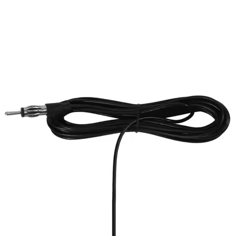 2X ANT-309 Car Radio Antenna - Universal Car FM Radio Antenna Patch Black Radio Antenna Amplifier Ae