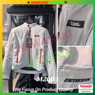 KAWASAKI [READY STOCK] Motocentric M2603 High-Quality Motorcycle Riding Gear Jacket -  Windproof Bre